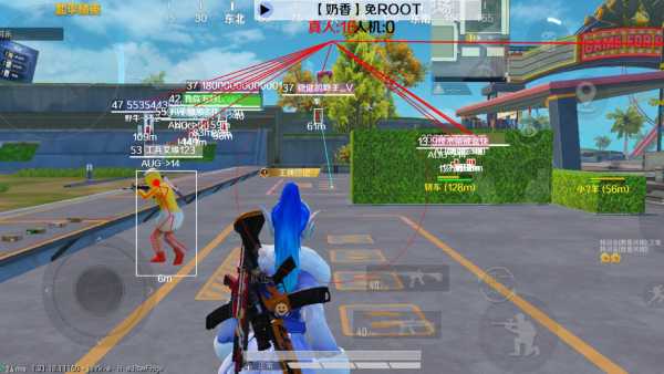 和平精英辅助【AI内核】方框透视 骨骼显示 人物射线 手持武器 触摸自瞄